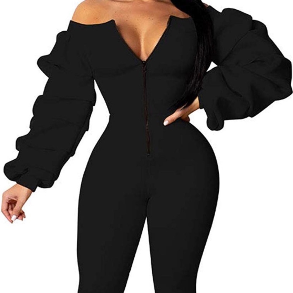 Black jumpsuit